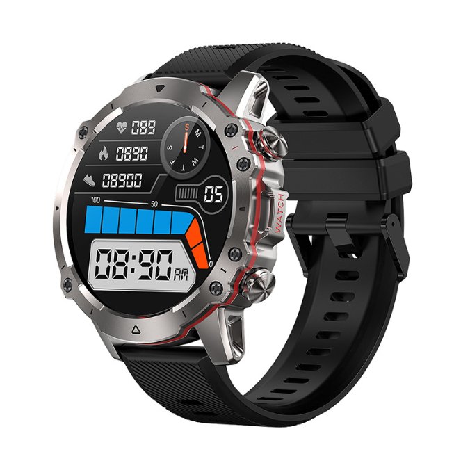 AK56 smartwatch high definition Bluetooth voice call outdoor three prevention heart rate and blood pressure monitoring - WATI SERA